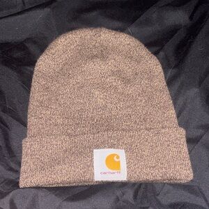 Carhartt Heathered Brown Knit Beanie
